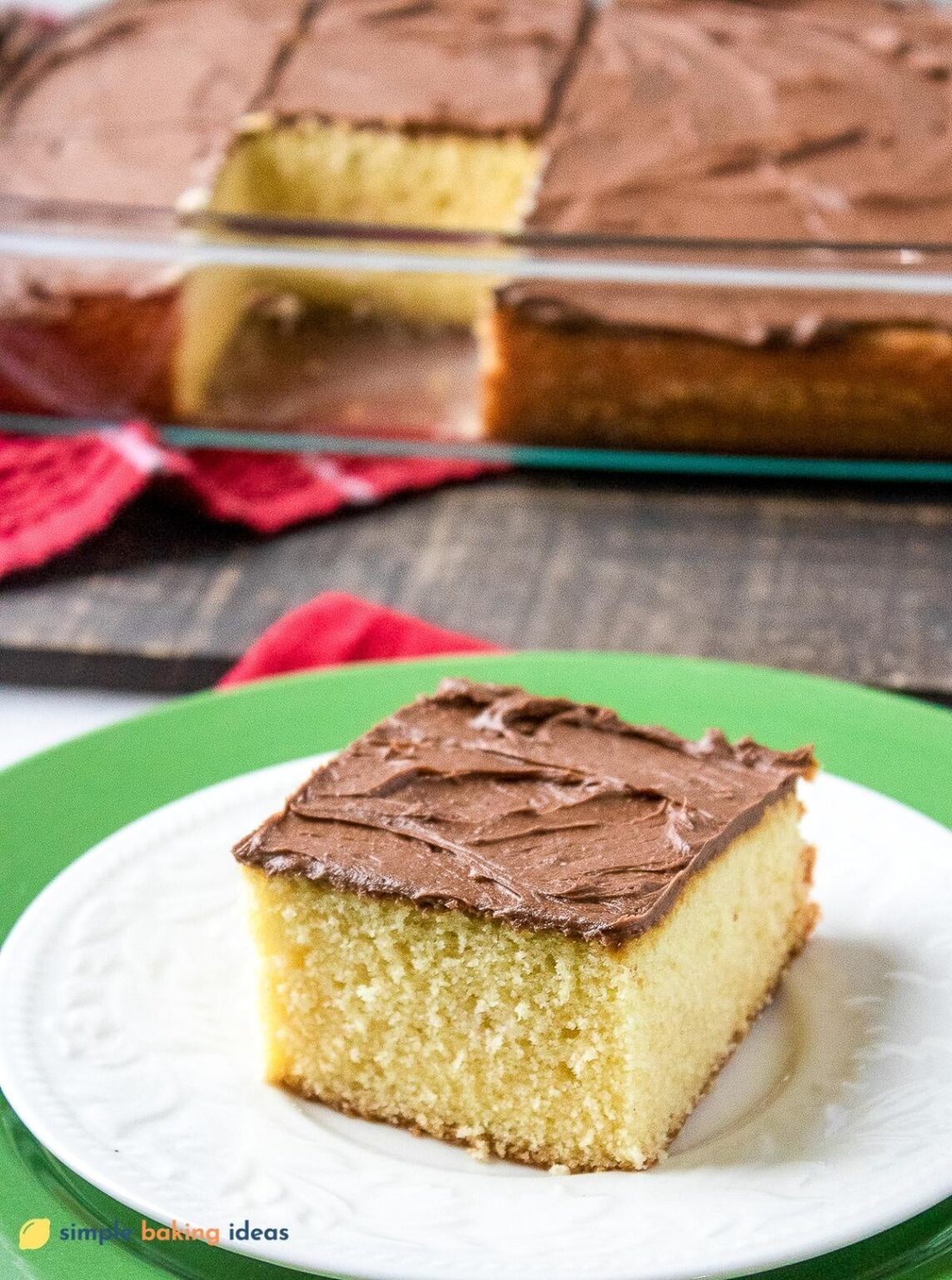 Simple Double Simple Double Chocolate Layer Cake by Simple Baking Ideas